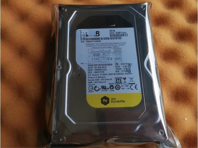 For WD Re WD5003ABYZ-011FA0 500G 7.2K 3.5 SATA Enterprise Hard Disk
