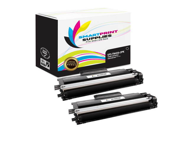 Smart Print Supplies Compatible TN-450 TN450 Black Toner Cartridge Replacement for Brother HL-2130 2240 2270DW 2280DW, DCP-7060D 7065DN 7070DW,...