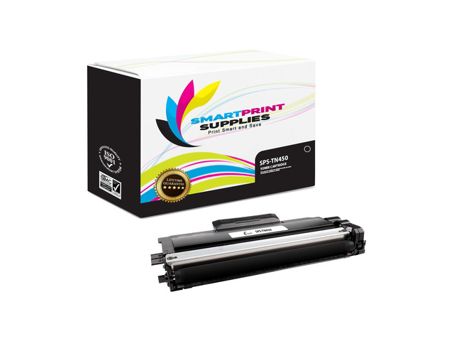Smart Print Supplies Compatible TN-450 TN450 Black Toner Cartridge Replacement for Brother HL-2130 2240 2270DW 2280DW, DCP-7060D 7065DN 7070DW,...