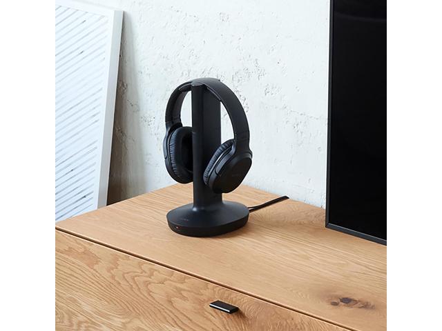 Sony - WHRF400 RF Wireless Headphones - Black - image 6