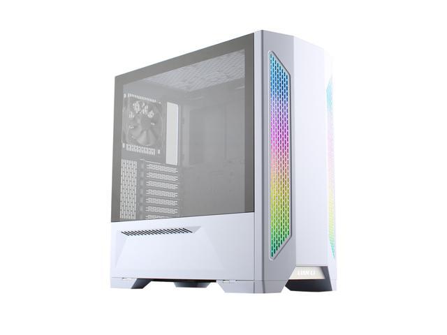 Lancool II - W - Tower - extended ATX - windowed side panel (tempered glass) - no power supply - white - USB/Audio