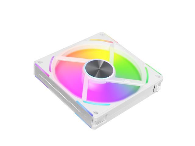 LIAN LI UNI Fan AL140 V2 RGB White Single Fan Pack without controller - UF-AL140V2-1W (Controller not Included)