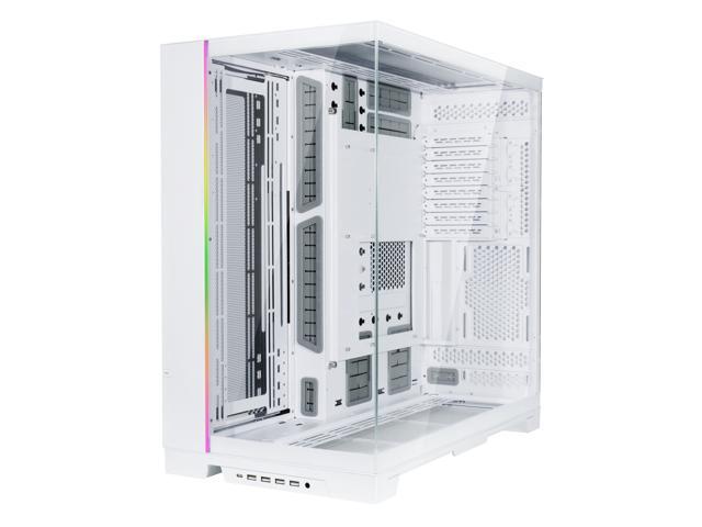 LIAN LI O11 Dynamic EVO XL O11DEXL White Aluminum / Steel / Tempered Glass ATX Mid Tower Computer Case --- O11DEXL-W