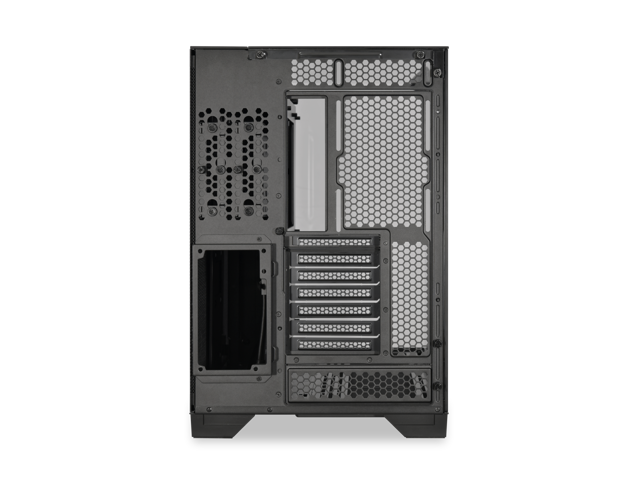 LIAN LI O11 Vision Black Aluminum / Steel / Tempered Glass ATX Mid Tower Computer Case --- O11VX