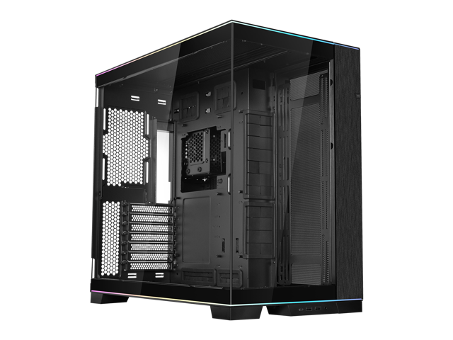 LIAN LI O11 Dynamic EVO RGB Black Aluminum / Steel / Tempered Glass ATX Mid Tower Computer Case--O11DERGBX