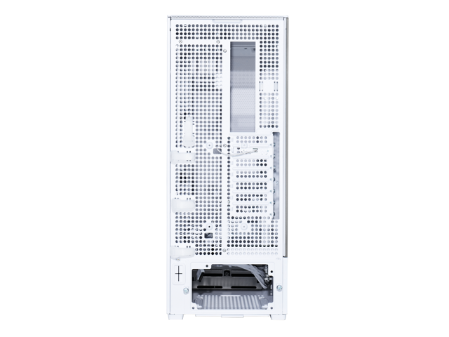 LIAN LI SUP01 White Steel / Tempered Glass ATX Mid Tower Computer Case --SUP01W