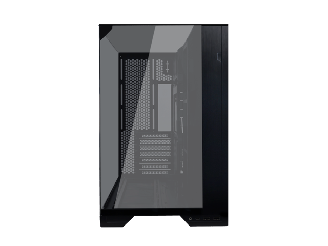 LIAN LI O11 vision compact black color Aluminum / Steel / Tempered Glass ATX Mid Tower computer Case --O11VPX