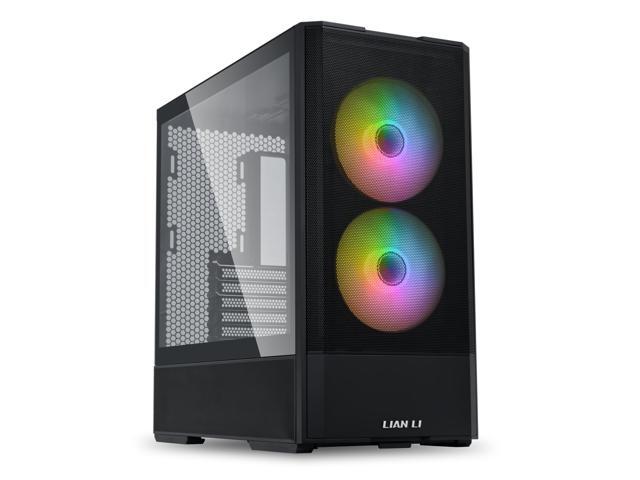 LIAN LI LANCOOL 207 Compact ATX RGB Gaming Computer Case, Tower Chassis w/ 2x140mm ARGB,2x120mm PWM Fans Pre-Installed, reinventing ATX Layout /...