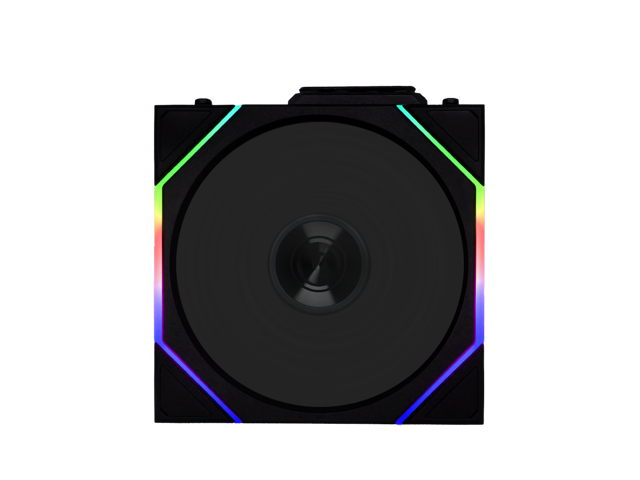 Lian Li UNI Fan TL 120 Wireless - Single Pack (Reverse Blade) - Controller Not Included - 2.4 GHz Wireless Control - Infinity Mirror Design -...