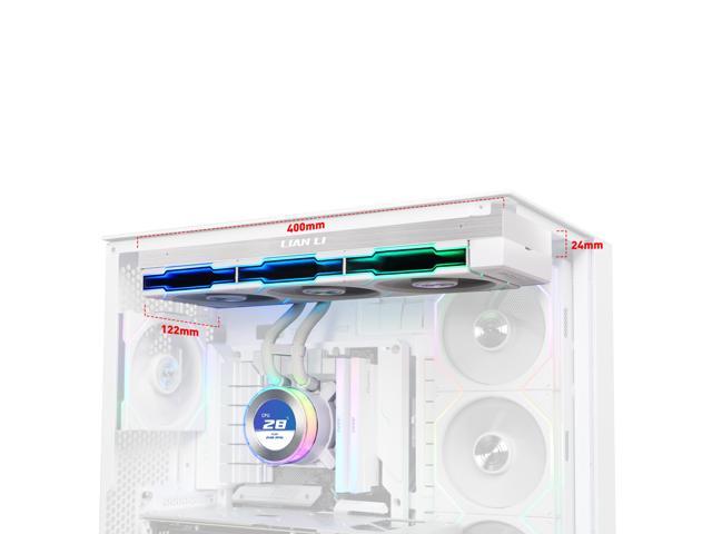 Lian Li Hydroshift II-C 360TL RGB Liquid CPU Cooler - 360mm AIO - 3X 120 RGB Fans - 2.1 IPS LCD Screen - 3 Control Mode - Flexible Tubes Clamp -...
