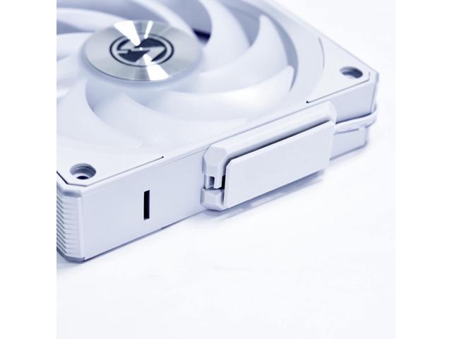 Lian Li UNI Fan CL120 ARGB 120mm PWM Fans - Triple Pack (Reverse Blade) - 2.4 GHz Wireless Signal RGB & PC Case Fans Control - Daisy-Chain -...