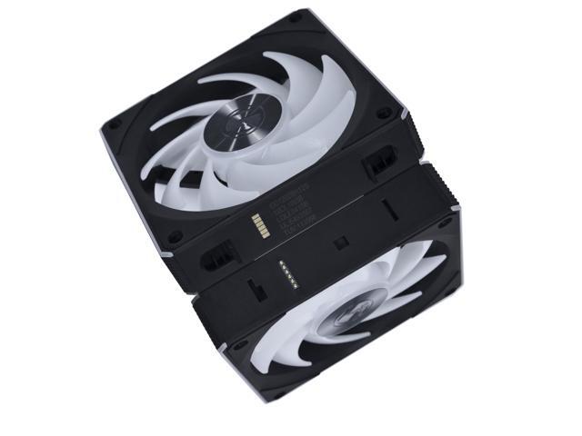 Lian Li UNI Fan CL120 ARGB PWM Fan - Single Pack (Reverse Blade) - 2.4 GHz Wireless Signal RGB & PC Case Fans Control - Daisy-Chain - Low Noise -...