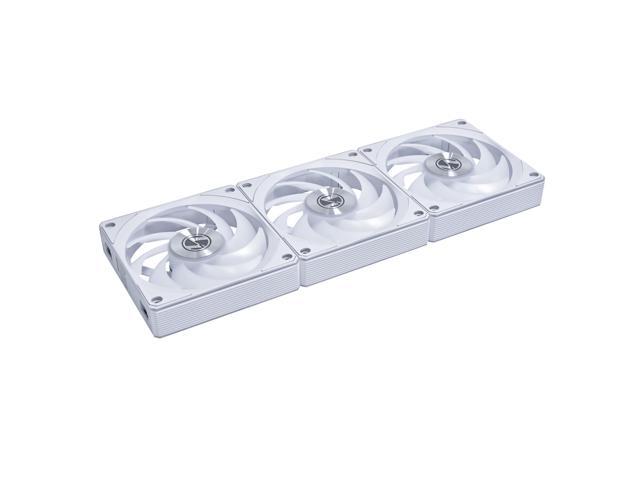 Lian Li UNI Fan CL120 ARGB 120mm PWM Fans - Triple Pack - 2.4 GHz Wireless Signal RGB & PC Case Fans Control - Daisy-Chain - Dual Light Zones - FDB...