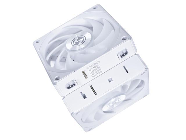 Lian Li UNI Fan CL120 ARGB 120mm PWM Fans - Triple Pack - 2.4 GHz Wireless Signal RGB & PC Case Fans Control - Daisy-Chain - Dual Light Zones - FDB...