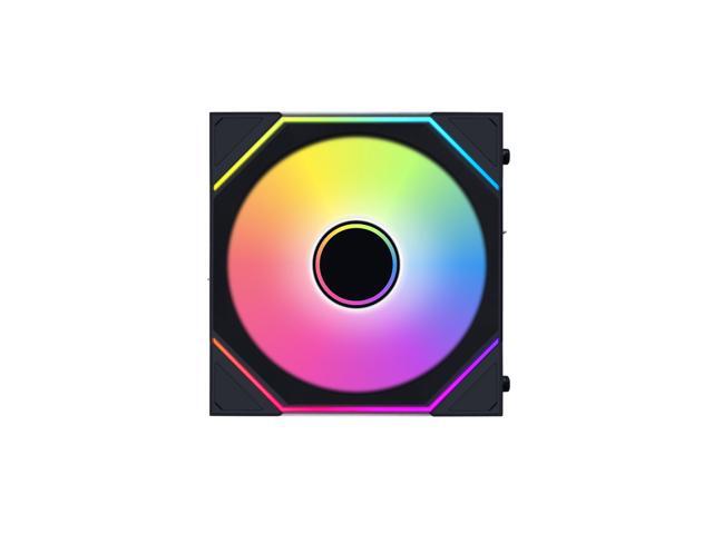 Lian Li UNI Fan SL-Infinity Wireless - 120 - Single Pack (Reverse Blade) - 2.4 GHz Wireless Signal ARGB Fan Control - Double Infinity Mirror -...