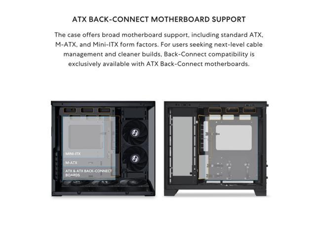 LIAN LI O11D MINI V2 Compact ATX Mid-Tower Airflow Computer Case Panoramic View Fully Ventilated Airflow Adjustable I/O Pillar-Less ...