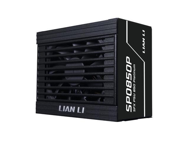 Lian Li SP Platinum 850W SFX Form Factor Power Supply with 12V-2x6 Connectors - ATX 3.1 & PCIE 5.1 Compliant - Low-Noise - Fully Modular - 105°C...