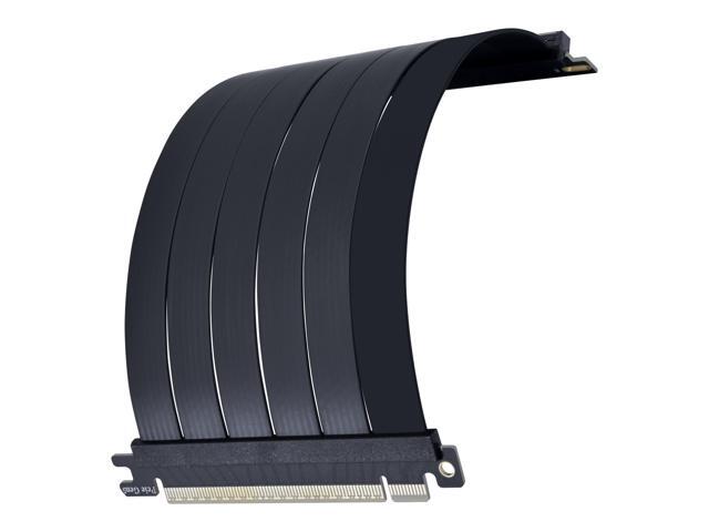 Open Box - Lian Li - PCIE 5.0 Riser Cable Premium PCI-E 16X 5.0 Double Bandwidth Extender Riser Cable Length 200mm;20cm. Compatible with PCIe 4.0,...