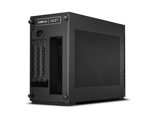 Lian Li A4-H2O Mini-ITX PC Case, Triple-Slot Mount GPU, Aluminum Exterior & SPCC Steel Interior, 240mm AIO, SFX Sandwich Layout, PCIe 5.0, Supports...