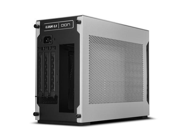 Lian Li A4-H2O Mini-ITX PC Case, Triple-Slot Mount GPU, Aluminum Exterior & SPCC Steel Interior, 240mm AIO, SFX Sandwich Layout, PCIe 5.0, Supports...