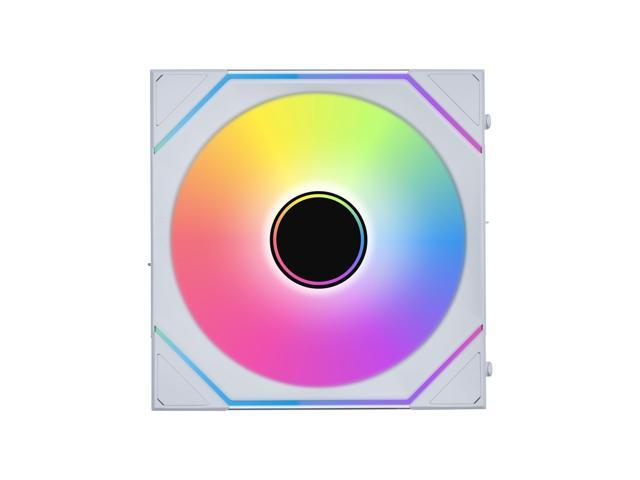 Lian Li UNI Fan SL-Infinity Wireless 140- Single Pack -2.4 GHz Wireless Signal Control-ARGB Fan-Customizable Double Infinity Mirror...