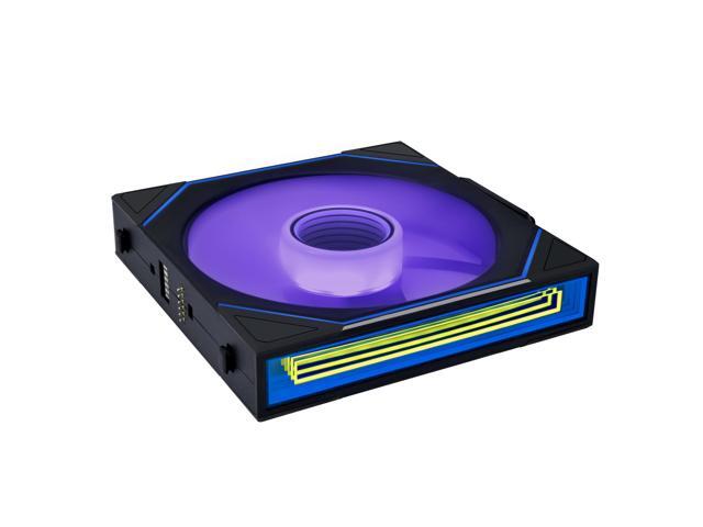 Lian Li UNI Fan SL-Infinity Wireless 140-Single Pack (Reverse Blade)-2.4 GHz Wireless Signal Control-ARGB Fan- Double Infinity Mirror -Daisy-Chain...
