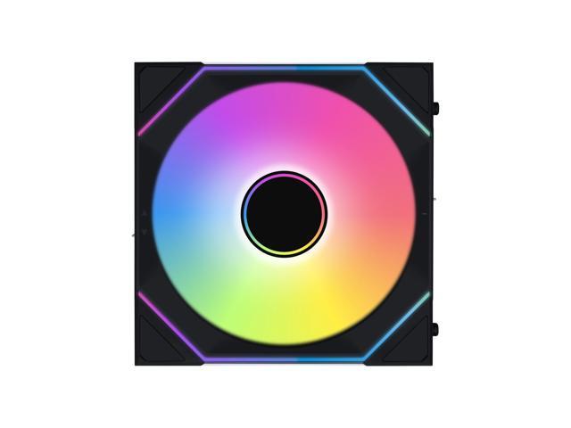 Lian Li UNI Fan SL-Infinity Wireless 140-Single Pack (Reverse Blade)-2.4 GHz Wireless Signal Control-ARGB Fan- Double Infinity Mirror -Daisy-Chain...