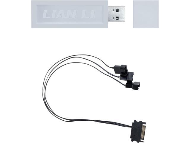 Lian Li 120mm UNI FAN SL Wireless ARGB Case Fan (White, 3-Pack) - image 5