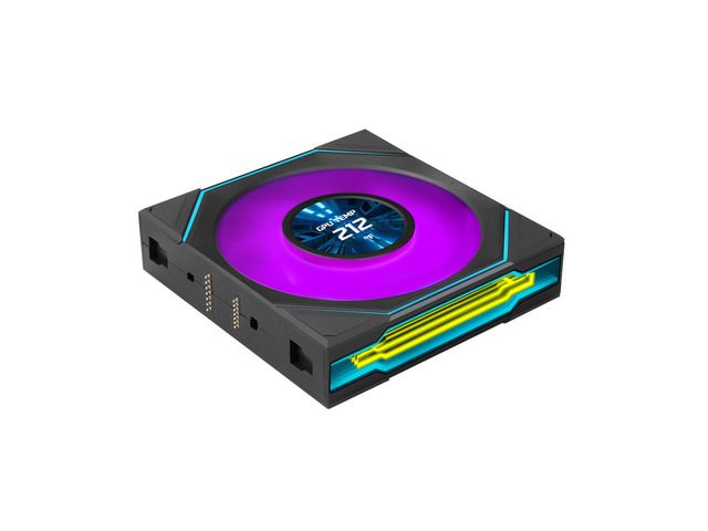 Lian Li UNI FAN SL-INF LCD Flex 120mm Reverse Blade ARGB Fan, Single Pack, Contr