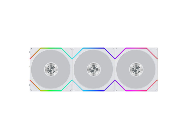 Lian Li UNI FAN TL Flex 120mm Reverse Blade ARGB Fan, 3 Pack, Infinity Mirror, C