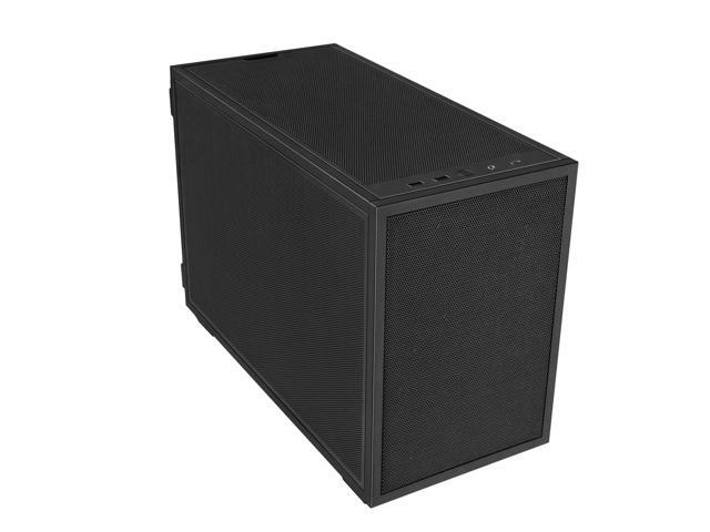 Lian Li B4-mATX 21.3L Small Form Factor PC Case, Support 358mm GPU, 360 AIO, Pre-Installed 2 x 120mm Slim Fans, Black Mesh (B4X)