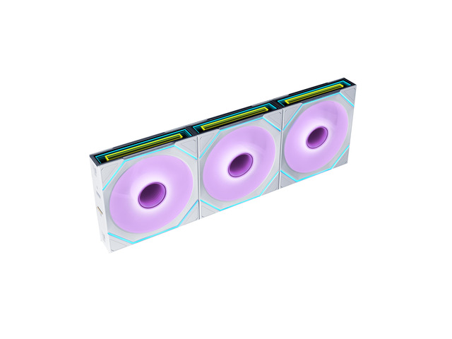 Lian Li UNI FAN SL-INF Flex 120mm Reverse Blade ARGB Fan, 3 Pack, Controller Inc