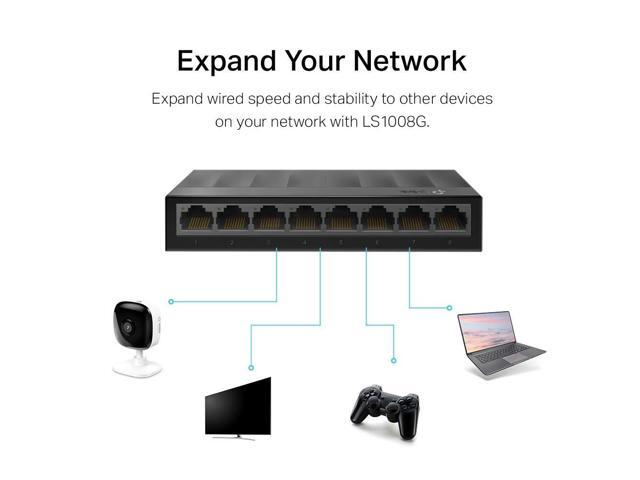 TP-Link LS1008G LiteWave 8-Port Gigabit Desktop Switch - image 11