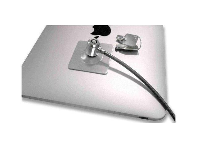 Maclocks CL15UTL Universal Tablet Lock Adhesive Security Plate with Security Slot & 6-Foot Cable Lock (Silver)