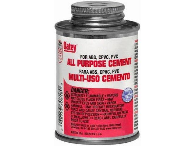 OATEY 30821 Cement,Low VOC,8 oz.,White