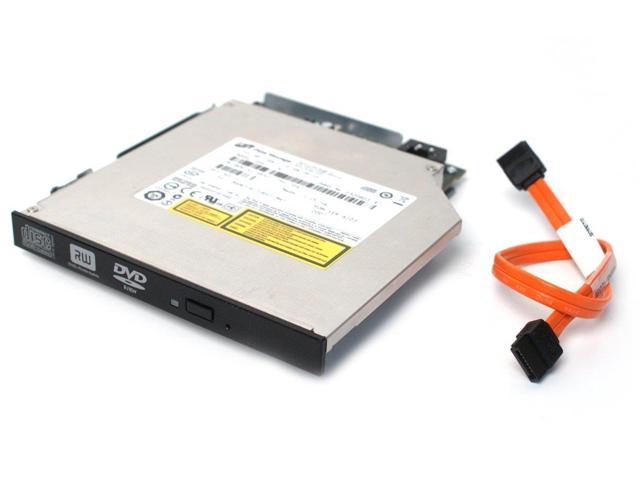 Toshiba TS-L632 ATAPI IDE Slim 8x DVD±RW Optiplex 745 Optical Drive Burner Player, With Slimline IDE To SATA Converter YG554 With Tray GJ21