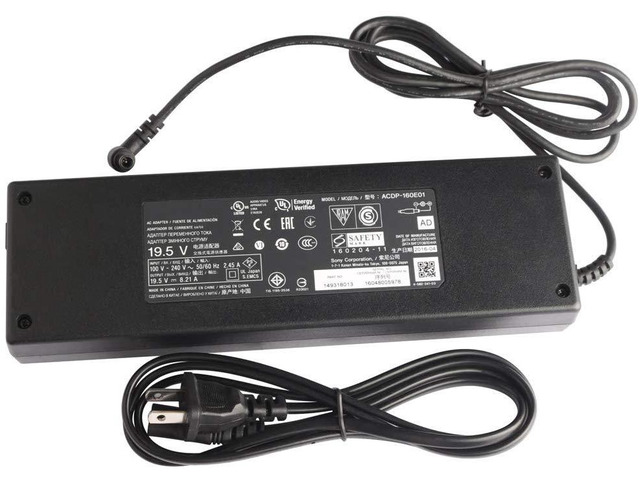 Slim 19.5V 8.21A TV Adapter Compatible with Sony ACDP-160D01 ACDP-160E01 ACDP-160D02 ACDP160D01 149300216 KD-50SD8005 XBR-55X850D XBR-65X850D...