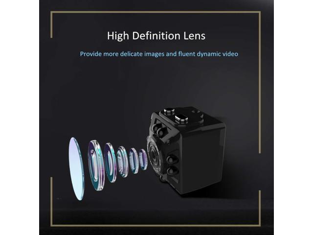 Nanny Cam, Eesteros 1080P HD Mini Camera Hidden Spy Camera Motion Detection Video Recorder Support up to 32G Micro SD Card(Not Include)
