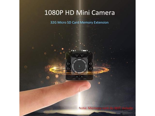 Nanny Cam, Eesteros 1080P HD Mini Camera Hidden Spy Camera Motion Detection Video Recorder Support up to 32G Micro SD Card(Not Include)