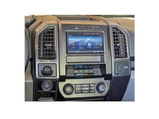 PAC - Integrated Radio Replacement Dash Kit with Climate and Steering Wheel Controls for Select Ford F-Series Trucks - Black - image 7