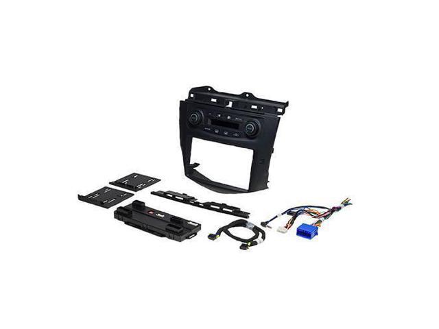 PAC - Integrated Radio Replacement Dash Kit with Climate and Steering Wheel Controls for Select Honda Accord Vehicles - Black - image 5