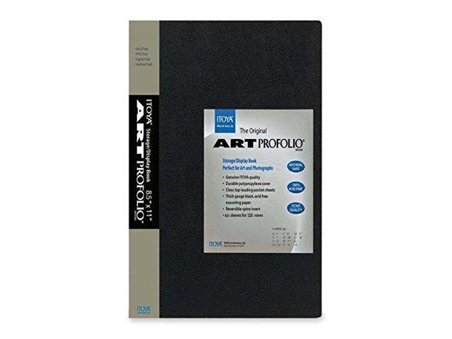 Itoya IA12860 8.5 in. x 11 in. Art Profolio The Original Presentation Books 60 Page