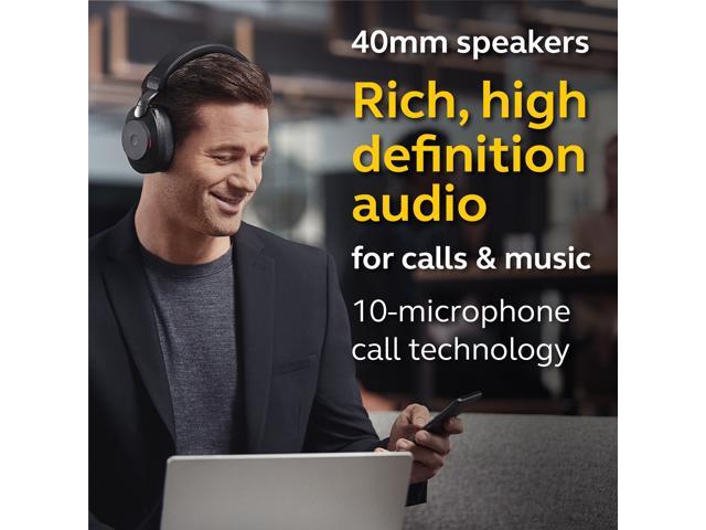 Jabra Evolve2 85 Link380c MS Stereo Headset - Black - image 7