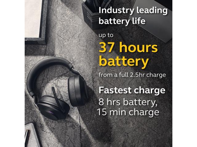 Jabra Evolve2 85 Link380c MS Stereo Headset - Black - image 8