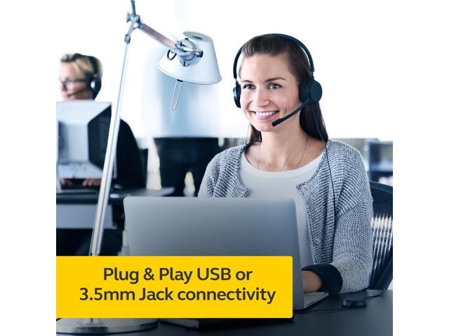 Jabra Evolve 30 II UC Mono Wired Headset / Music Headphones