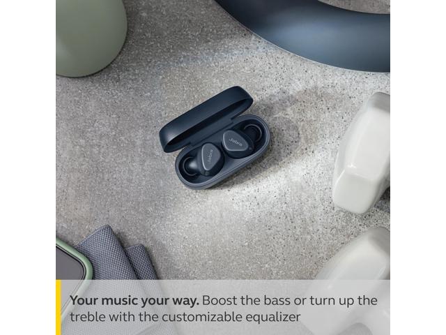 Jabra Elite 4 Active True Wireless Bluetooth Noise Cancelling Earbuds, Navy