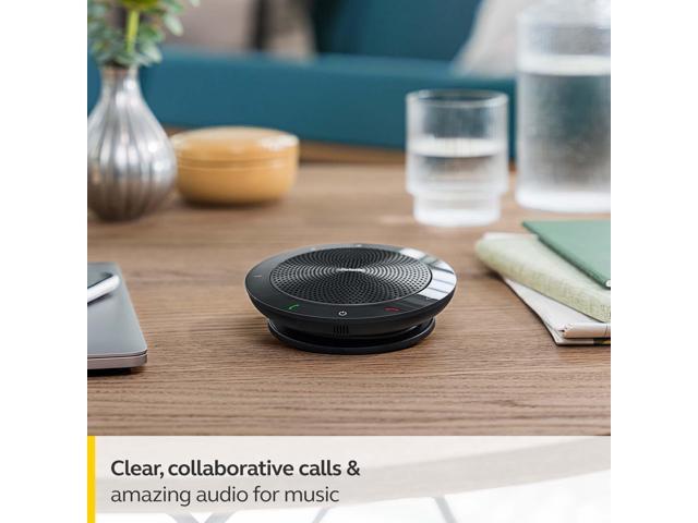 Jabra Connect 4s - USB-A Portable Speaker for Music and Calls Black