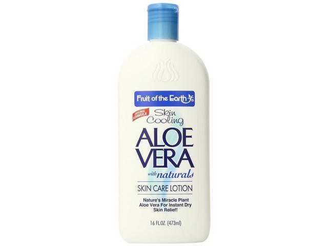 Fruit of the Earth Skin Cooling Aloe Vera with Naturals Lotion, 16 oz