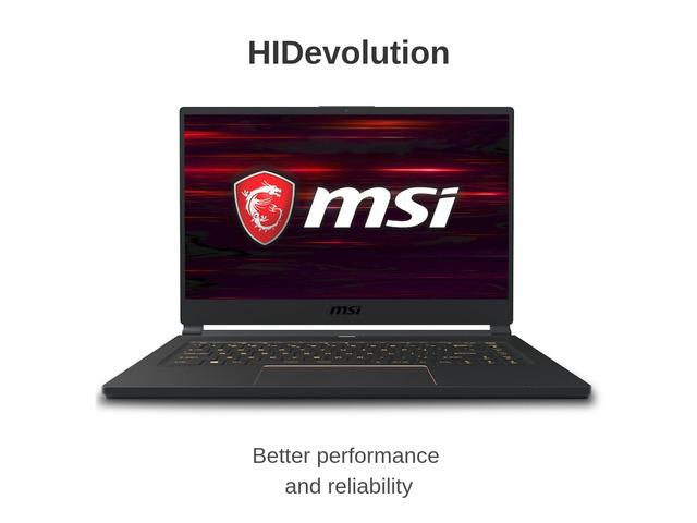 HIDevolution MSI GS65 9SF Stealth 15.6' FHD 240Hz i7-9750H, RTX 2070 Max-Q, 64GB 2666MHz RAM, PCIe 2TB SSD Authorized Performance Upgrades &...