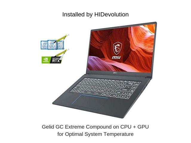 HIDevolution MSI Prestige 14 A10SC 14" UHD Grey with Blue Diamond Cut 1.1 GHz i7-10710U, GTX 1650 Max-Q, 16GB 2133MHz RAM, 1TB PCIe SSD ...